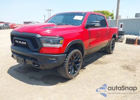 2019 Ram 1500 Rebel 4X4 5'7 Box from USA, damaged, VIN 1C6SRFLT4KN629703
